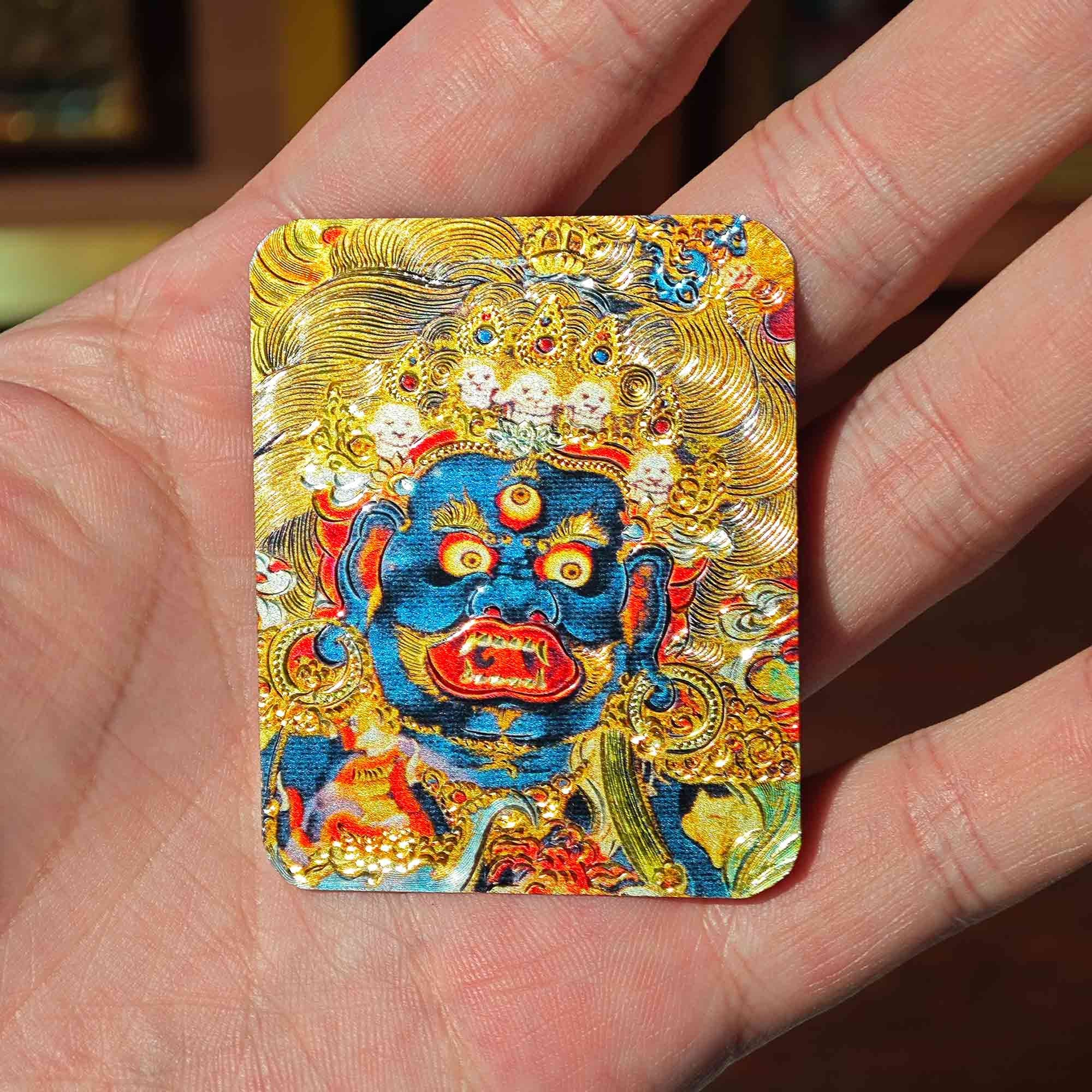 Six-armed Mahakala Small Thangka