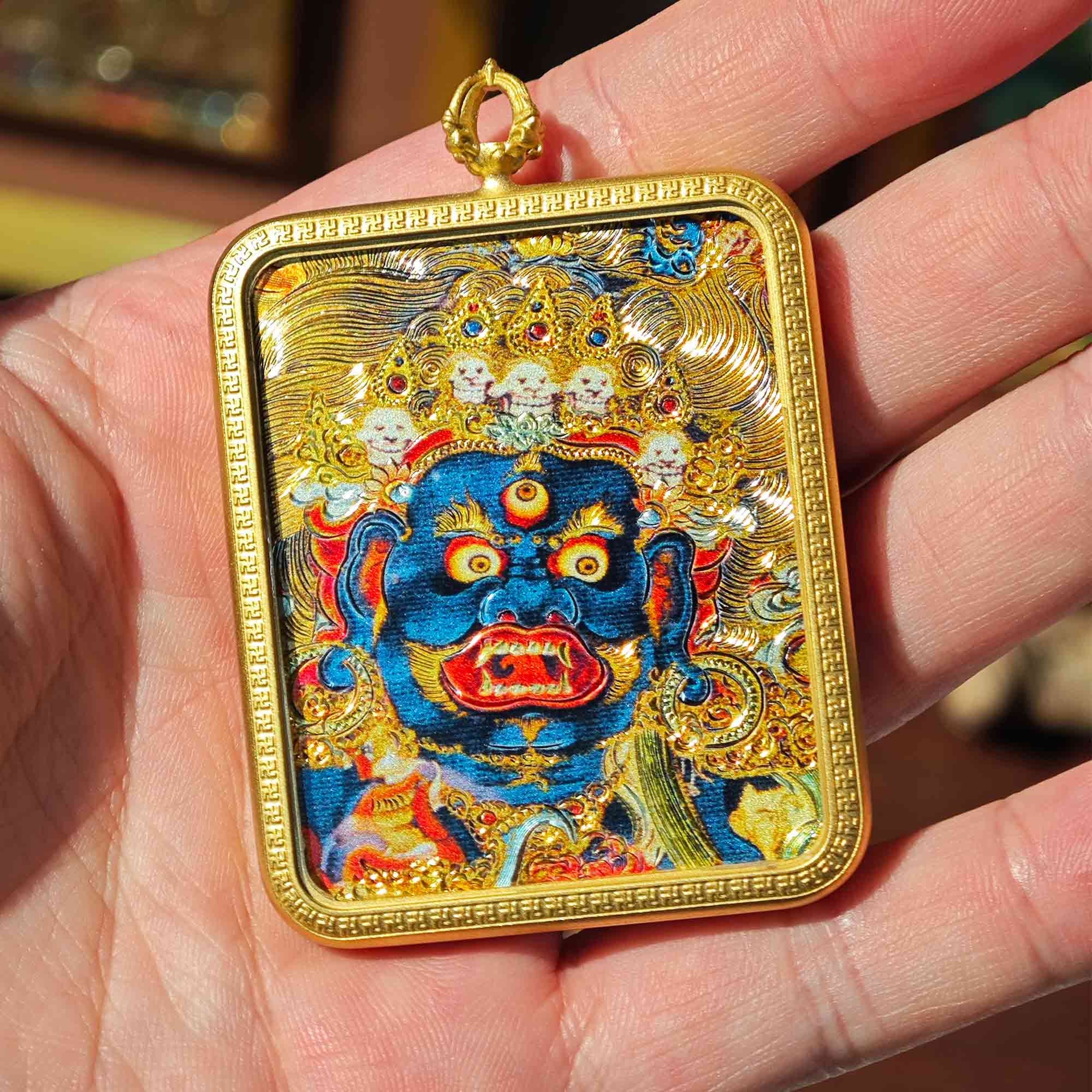 Six-armed Mahakala Small Thangka
