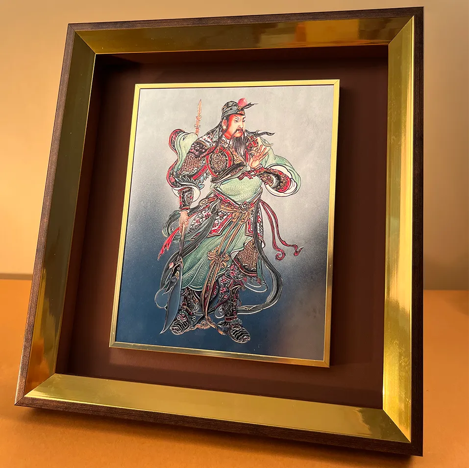 Guan Gong Medium Thangka