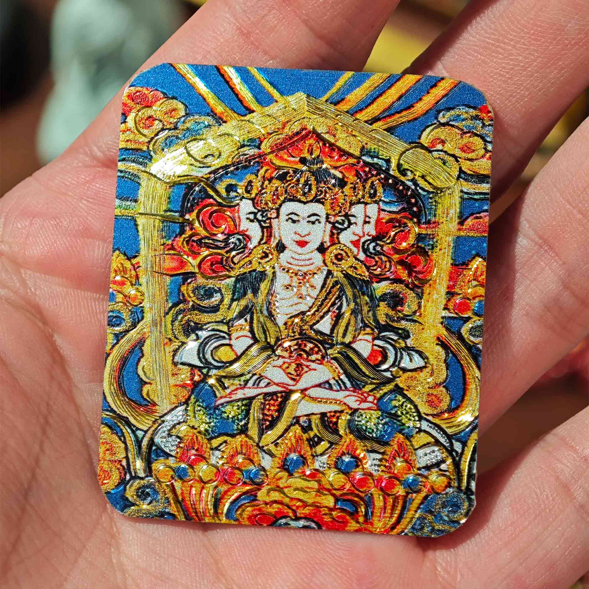 Bodhidharma Small Thangka