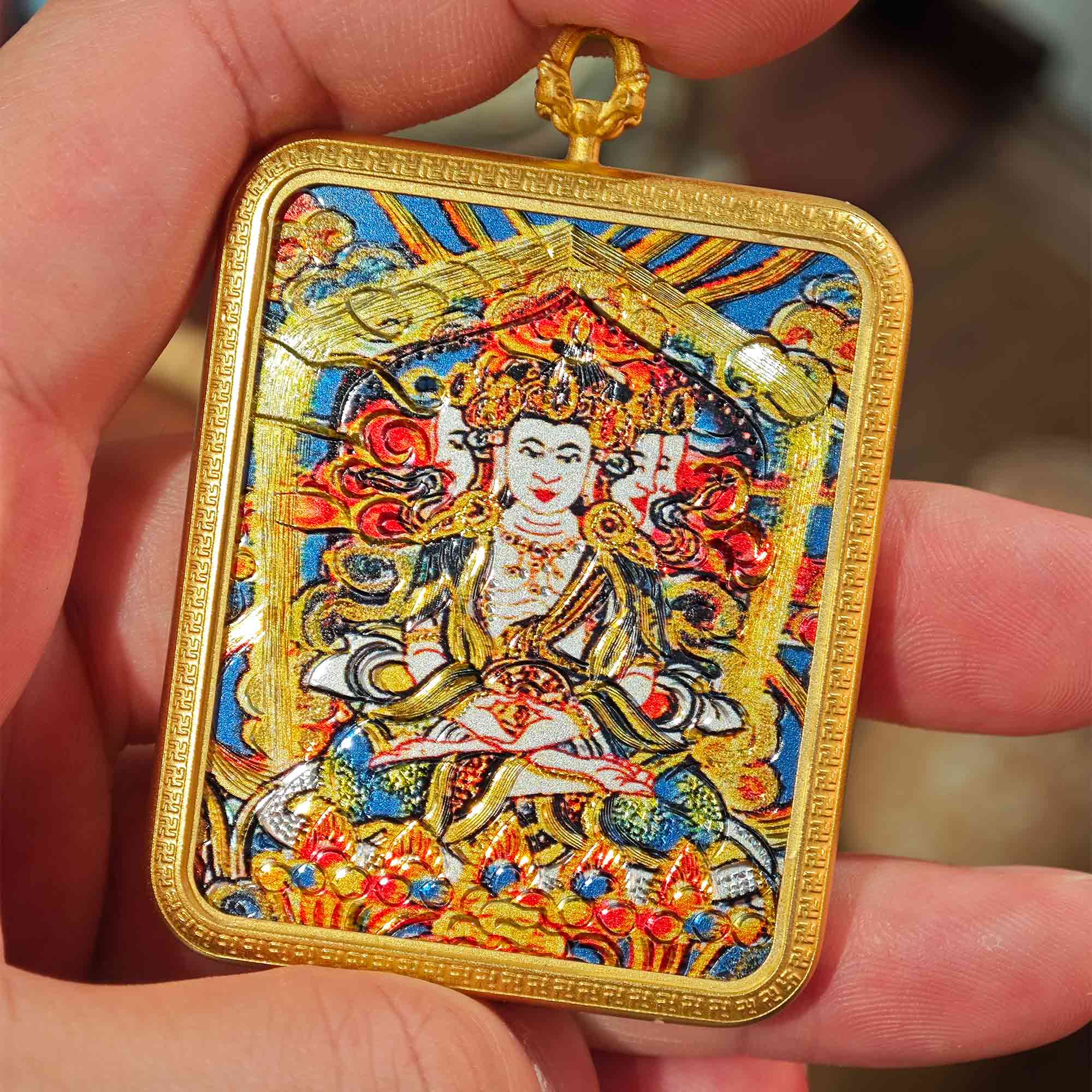 Bodhidharma Small Thangka
