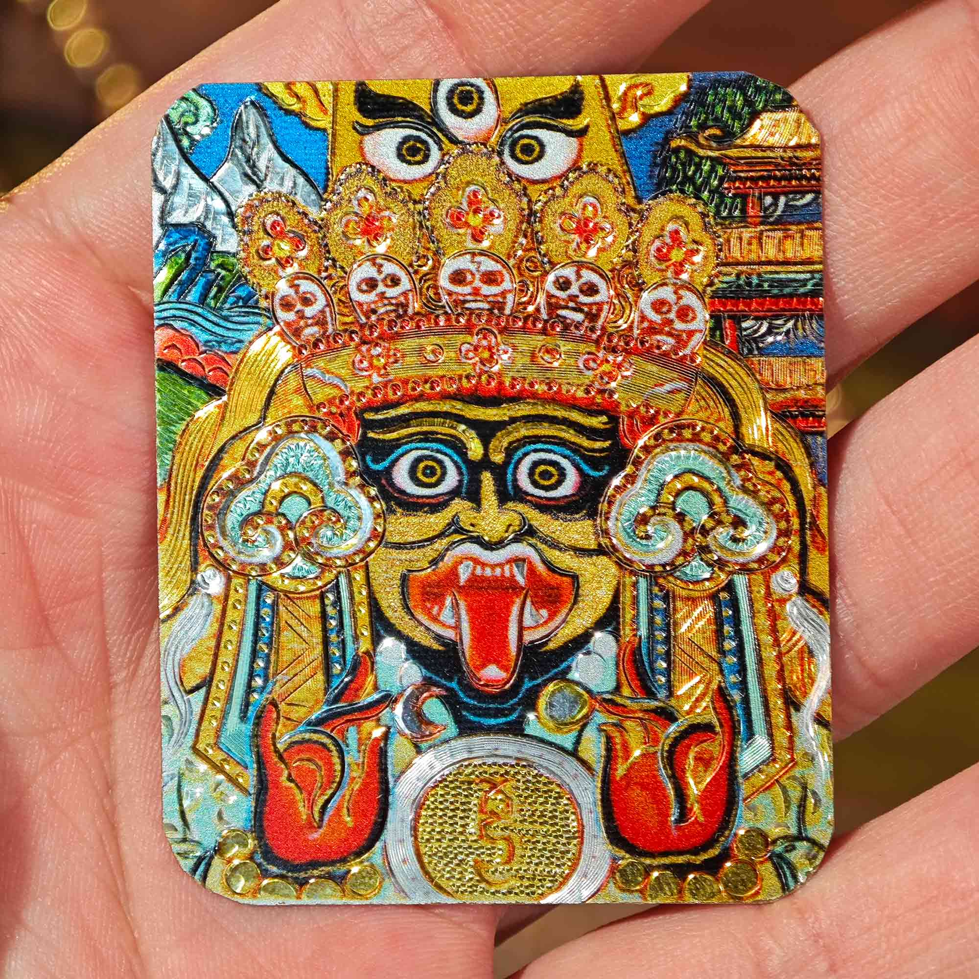 Zashi Lhamo Small Thangka