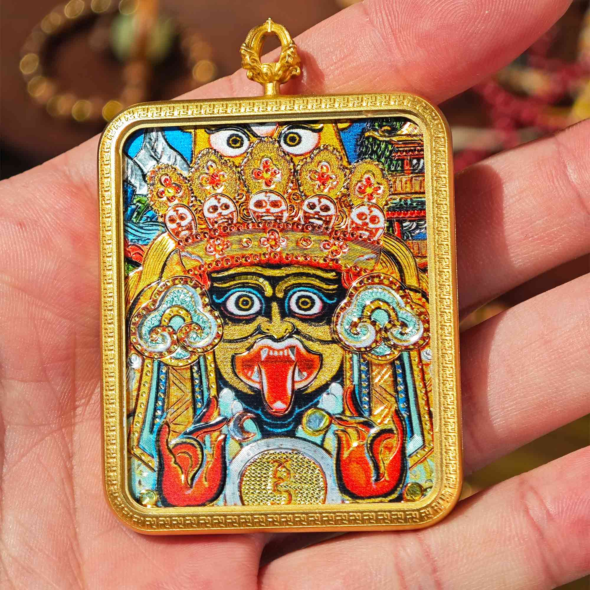 Zashi Lhamo Small Thangka