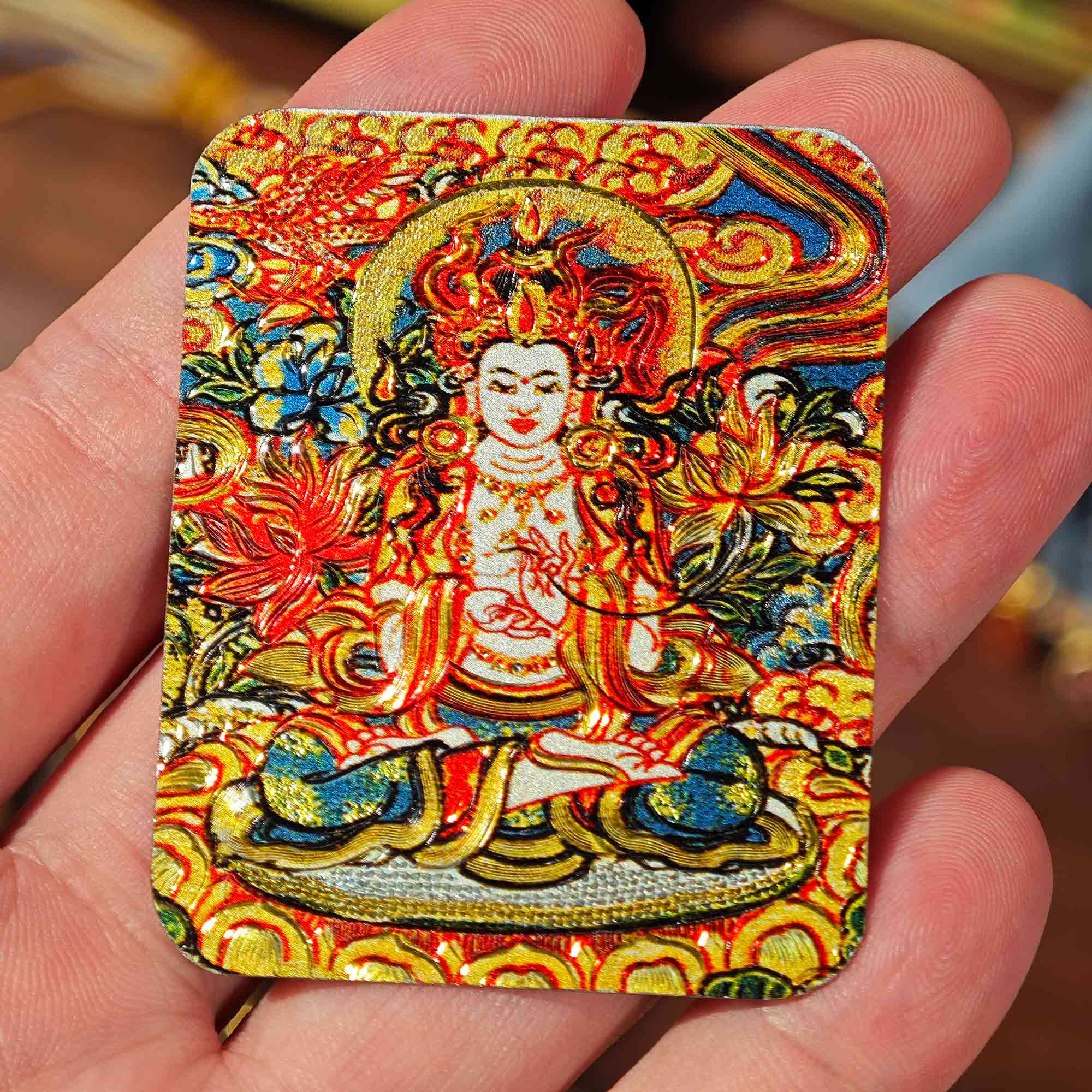 Mahasthamaprapta Small Thangka