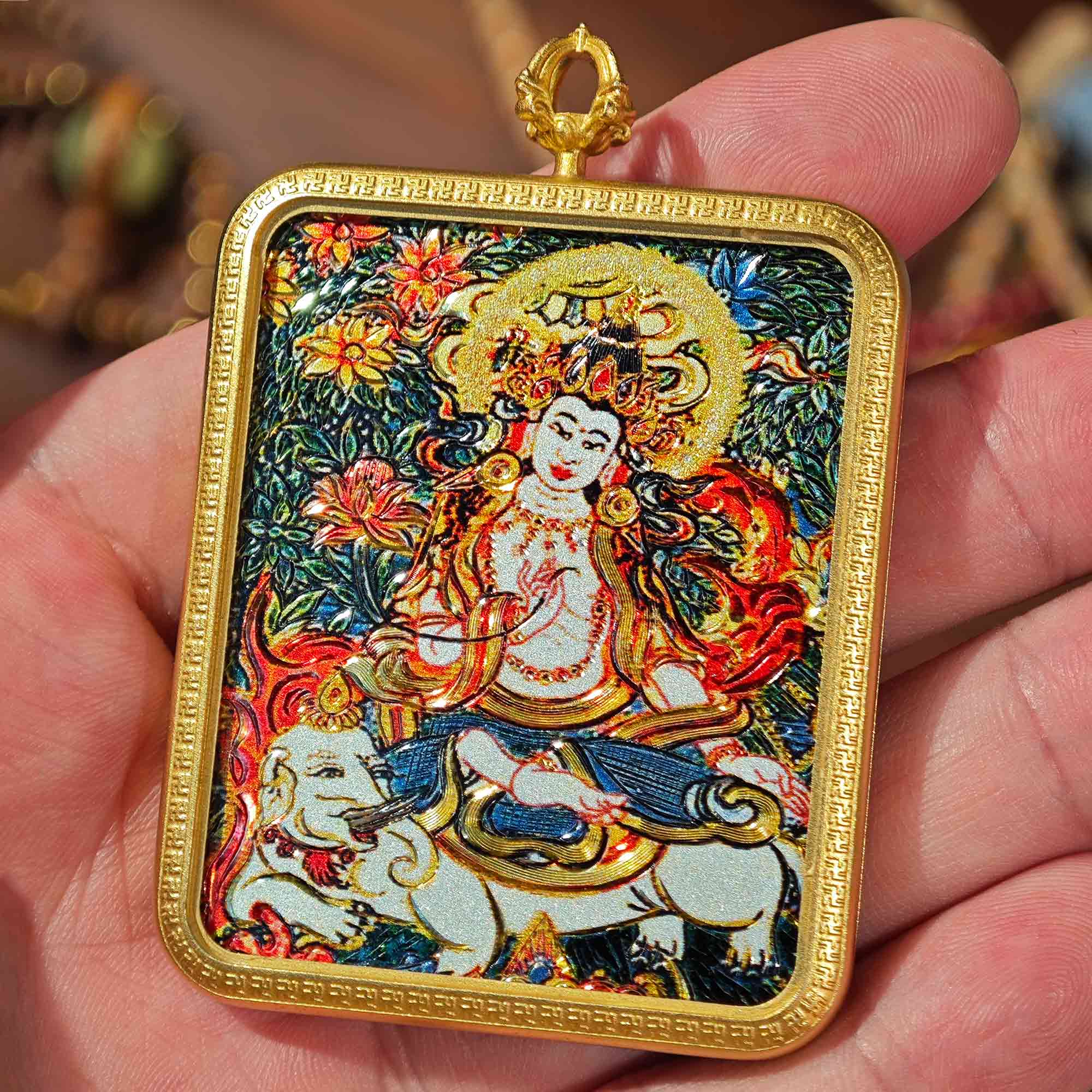 Samantabhadra Small Thangka