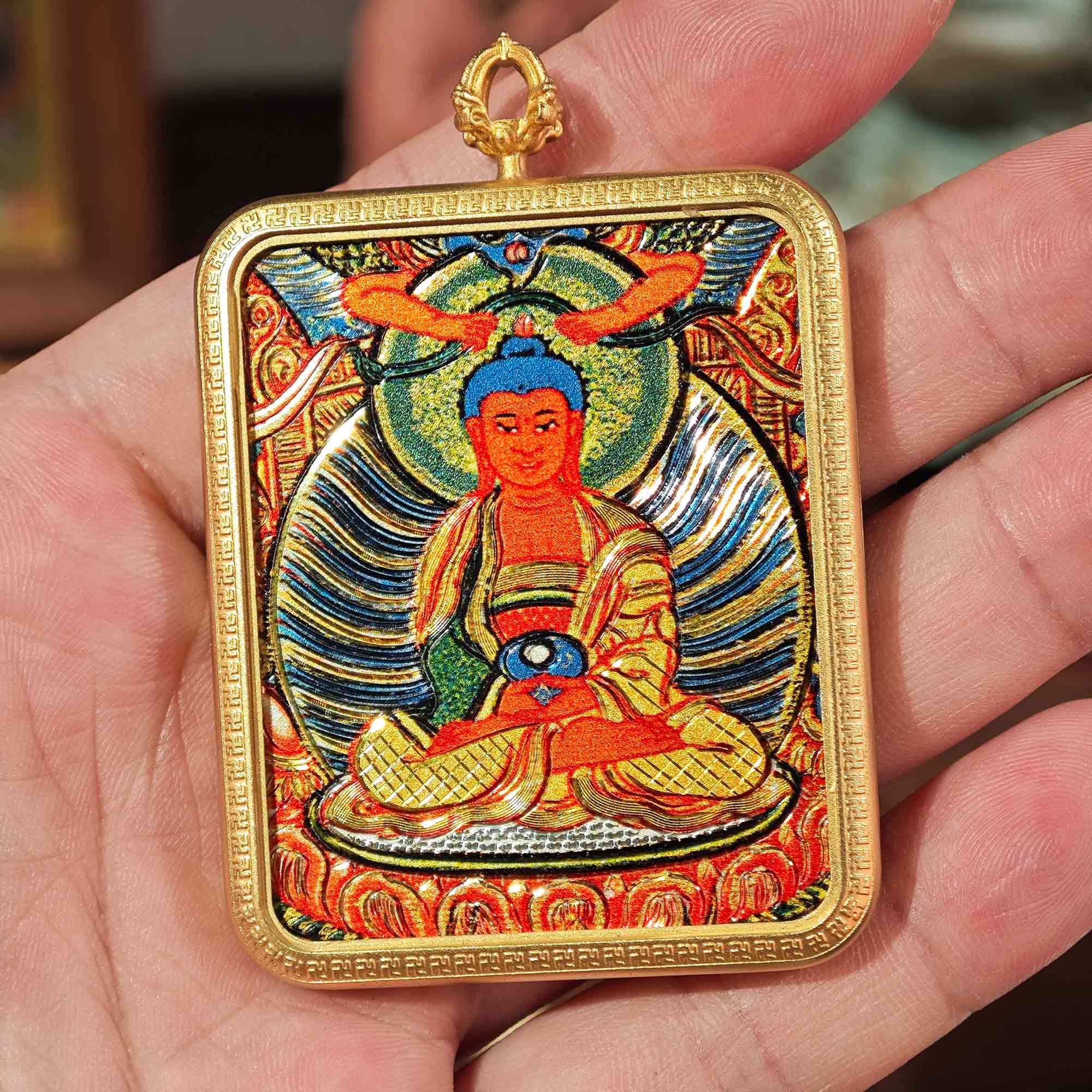 Amitabha Buddha Small Thangka